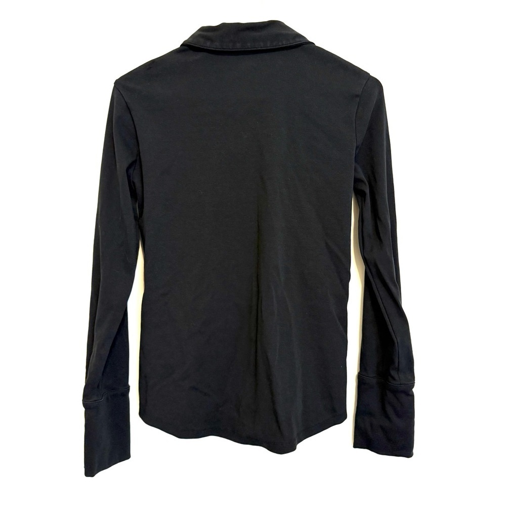 2/$30 Banana Republic - Black Button Down Long Sleeve Collared Shirt Size Small - Picture 7 of 7
